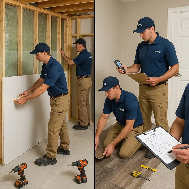 Repairs and Reconstruction process in Kinsey, AL