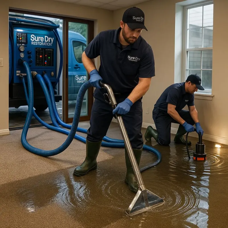 Water Extraction and Removal process in Kinsey, AL
